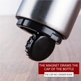 thumbnail image 4 of Becaristey Ouvre-Bouteille Structure Ferme Outil d'Ouverture Rétractable Automatique Petit Tire-Bouchon Style Moderne Ouvre-Bouteilles Fournitures de Bar, 4 of 6