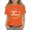 Orange, variant on Grblisyd Shirts for Girls 10-12 Back To School Short Sleeve Letter Print T-Shirts Graphic Crewneck Tees Tops Clothes for Kids