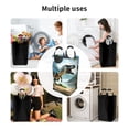 thumbnail image 6 of KLL Lake Forest Dinosaur A Laundry Hamper,Large Canvas Fabric Lightweight Storage Basket Toy Organizer Dirty Clothes Collapsible Waterproof, 6 of 6