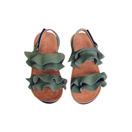 

Ymiytan Child Breathable Summer Sandal Holiday Fashion Open Toe Dress Casual Flat Heels Flats