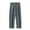 Grey, variant on Men Casual Loose Solid Color Suit Pants Straight Ice Silk Thin Style Drape Suit Slit Casual Pants Trousers Everyday Comfort Versatile Bottoms