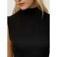thumbnail image 4 of High Neck Black Mini Dress, 4 of 5