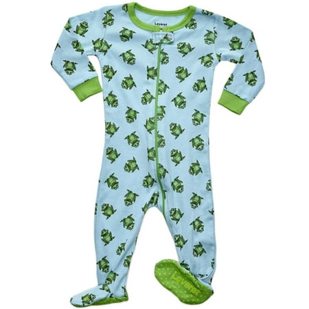 Leveret Baby Boys Footed Sleeper Pajama 100% Cotton (Size 6M-5 Years)