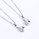 thumbnail image 3 of Pareja Mano Collares Magnéticos Mejor Amigo Collar Aleación Amistad Collar Cadena Joyería Regalos Para Mujeres Niñas sonducket AP007566-02, 3 of 6