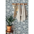 thumbnail image 2 of Better Homes & Gardens Blue Isolda Jacobean Peel and Stick Wallpaper, 20.5" x 18', 2 of 7