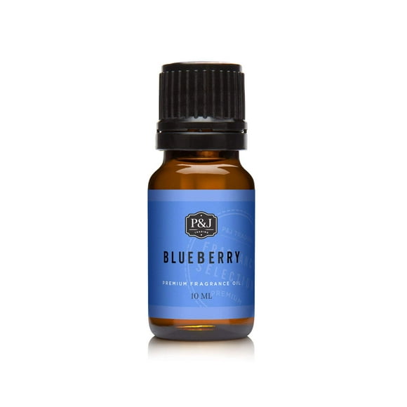 P&J Trading Fragrance Oil | Blueberry Oil 10ml - Candle Scents for Candle Making, Freshie Scents, Soap Making Supplies, Diffuser Oil Scents