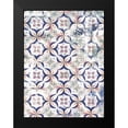 thumbnail image 2 of Isabelle Z 12x14 Black Modern Framed Museum Art Print Titled - Portuguese Tiles, 2 of 5