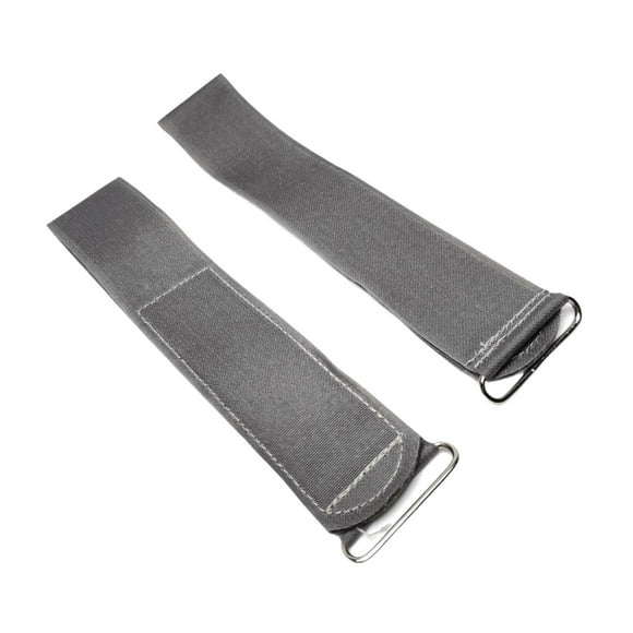 Correas de pedales para máquina elíptica, ajustables para dispositivos de ejercicio en interiores, 2 uds.
