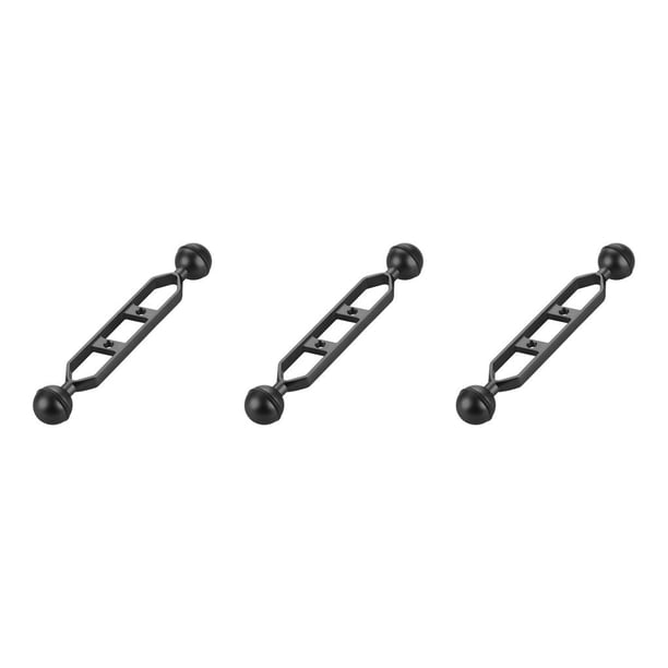 Sidaley Brazo de flotabilidad de flotador de cabeza de bola doble de fibra de carbono de buceo para para /EKEN Sports SLR Camera Type5 NO5