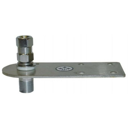 Screw-on Flat Stainless Steel Antenna Mount