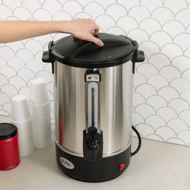 Alpha Living Electric Coffee Urn, 100-Cup photo 3