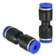 thumbnail image 3 of Uxcell 1/8 pulgadas conectores de empuje, 10 piezas de accesorios de línea de aire de plástico, conectores neumáticos de liberación rápida, 3 of 6