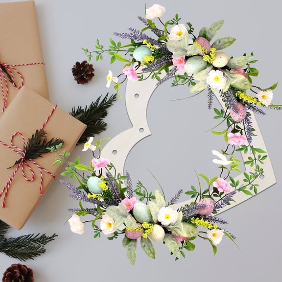 Hemoton 5pcs Wooden Wreath Frames For Diy Crafts Square Round Heart Shaped Unfinished Floral Hoop Rings Ideal For Holiday Wedding And Home Decor