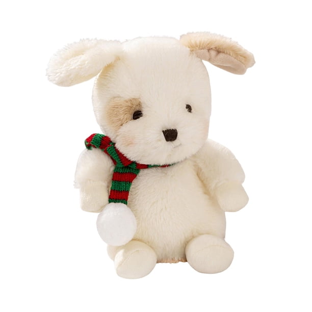 Mini muñeca de juguete de dibujos animados de peluche suave, decoración, regalo para festivales, dormitorio y vacaciones. Cachorro