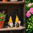 thumbnail image 6 of 2 Pack Bee Gnome Figurines Spring Bumble Bee Gnome Decor Scandinavian Tomte Swedish Nisse Resin Statue for Tabletop Tiered Tray Farmhouse Home Decoration Honey Bee Gift, 6 of 6