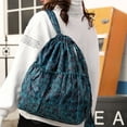 thumbnail image 3 of ZTTD Women's Large Capacity Flower Ethnic Style Waterproof Nylon Shoulders Backpacks A, 3 of 3
