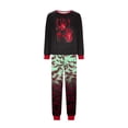 thumbnail image 4 of Racifhz Family Matching Pajamas Halloween Loungewear Set Long Sleeve Top and Pants Cozy Sleepwear matching family sets Holiday PJ Sets Halloween Gifts for Family and , Women Size:S, 4 of 5