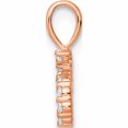 thumbnail image 2 of 14K Rose Gold Diamond Number 5 Pendant (13.53 X 5.13) Made In India -Jewelry By Sweet Pea, 2 of 7