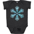 thumbnail image 3 of Inktastic Icy Blue Winter Snowflake Boys or Girls Baby Bodysuit, 3 of 5