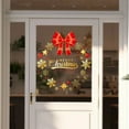 thumbnail image 5 of HomeKingdee Christmas Window Clings Red Gold Xmas Ball Window Stickers Double-Side Glass Decals for Home Party Supplies, 5 of 6
