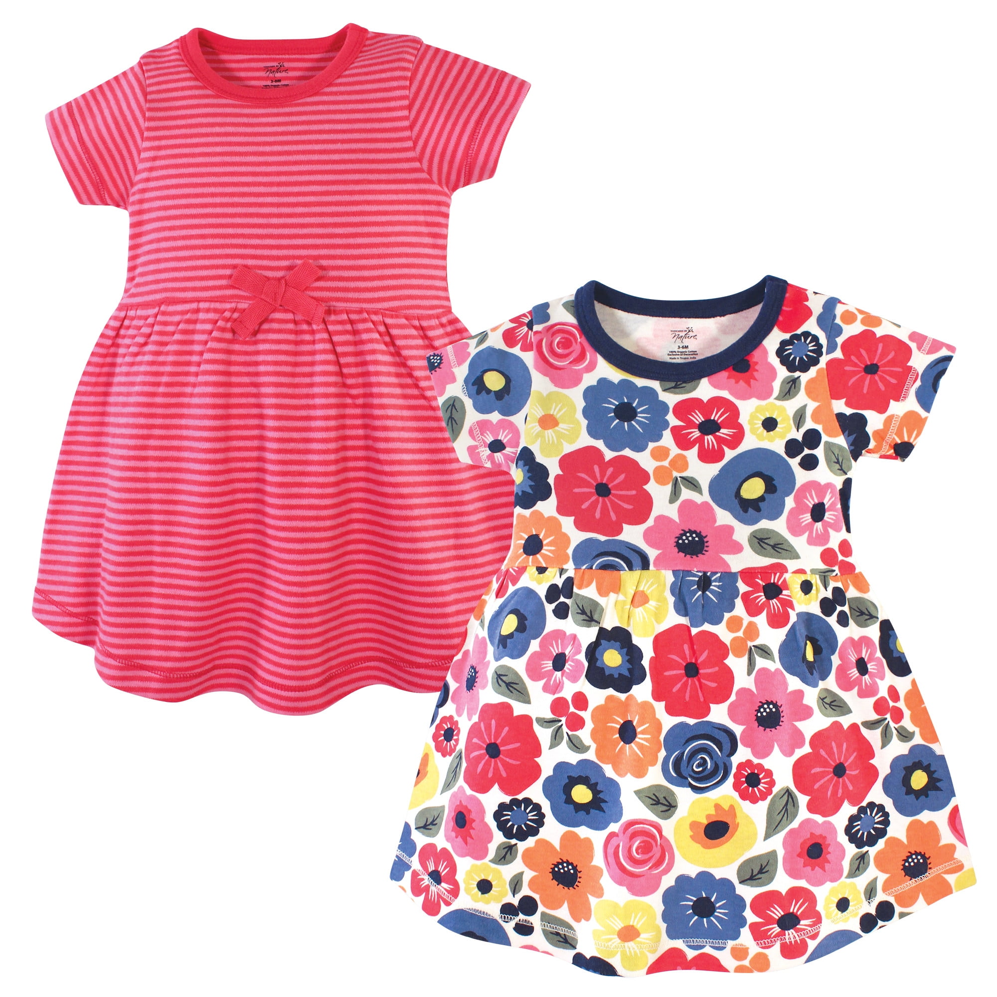 Touched by Nature - Touched by Nature Baby Girl Organic Cotton Dresses ...