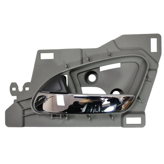 PT Auto Warehouse AC-2601MG-RL - Interior Inner Inside Door Handle, Chrome Lever with Gray Housing - Rear Left Driver Side Fits select: 2007-2012 ACURA RDX