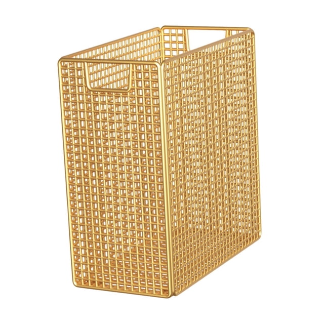 Cesta de almacenamiento de Canasta de lavandería Suministros Organizador de equipos de acondicionamiento físico Organizador de almacenamiento de Oro