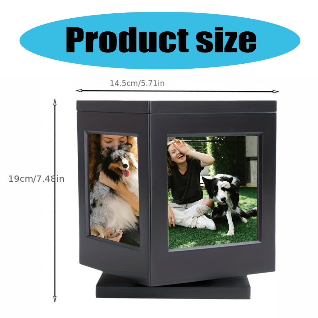 Cats Cremation Urn Pet Ashes Box for Pet Remembrance Pet Memorial Ashes Container