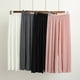 thumbnail image 4 of Pantalones sueltos de mujer de cintura alta plisados ​​de verano pantalones largos casuales de color sólido seitruly  FS11579-02, 4 of 7