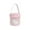 Pink, variant on Easter Decor Rabbit Tassel Bag, Plaid Easter Egg Storage Tote for Kids and Adults, Holiday Candy, Gift, and Decoration Basket, Multi-Color Options