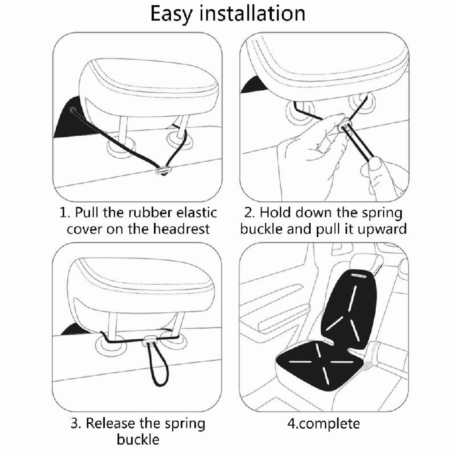 Auto Seat Cover Children Safety Seat Pads Waterproof Car Seat Protector Cushion