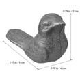thumbnail image 4 of Iron Decor Cast Bird Garden Ornament Desktop Animals Outdoor Key Hider Home Craft Birds, 4 of 7