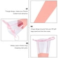 thumbnail image 2 of GOOHOCHY Exquisite Pink Single Rose Packaging Bag for Gift Presentation and Storage Use 5pcs PVC Paper, 2 of 8