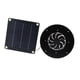 thumbnail image 5 of Ventilador de panel solar Ventilador redondo resistente a la intemperie 12V 20W Ventilador de ventilación alimentado por energía solar Ventilador de, 5 of 9
