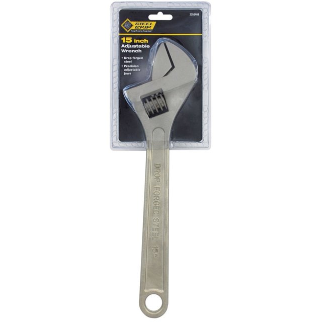 Llave ajustable Steelgrip 38 cm níquel-cromo