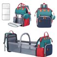 thumbnail image 1 of Mochila para pañales Shengmeister de gran capacidad para viajes, 1 of 7