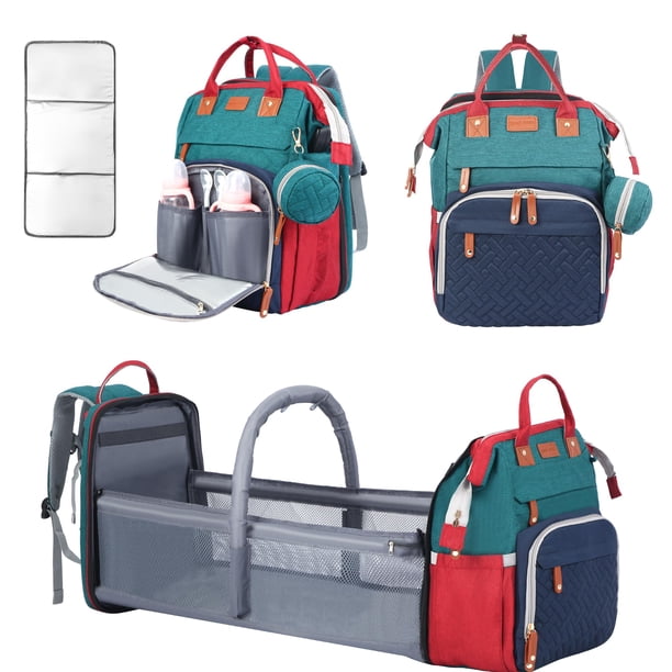 Mochila para pañales Shengmeister de gran capacidad para viajes