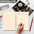 thumbnail image 4 of FORMRS 1-Subject Spiral Notebook 8" x 5" College Ruled 60 Refillable Sheet A5 Hard Cover, Black Dinosaur, 4 of 7