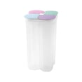 thumbnail image 1 of Cereal Food Storage Container, Kitchen Cereal Storage Containers with Airtight Kitchen Food Lids and Compartments Storage Container Ideal for Cereal Candy Snacks, 1 of 6