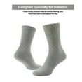 thumbnail image 4 of Comfora Diabetic Crew Socks for Men – 12 Pairs, Non-Binding, Seamless Toe, Soft Cotton Moisture-Wicking Socks, 4 of 5