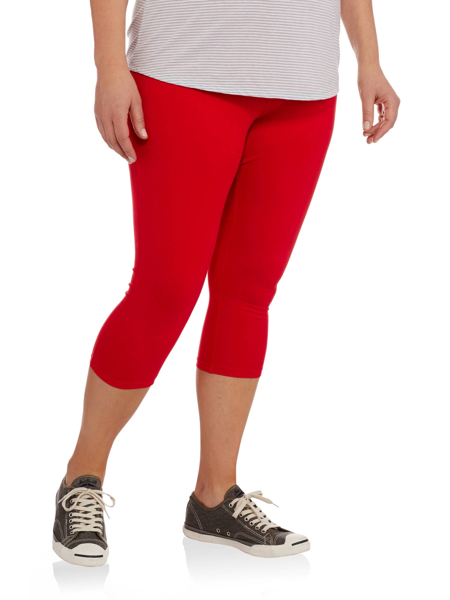 faded glory capris plus size