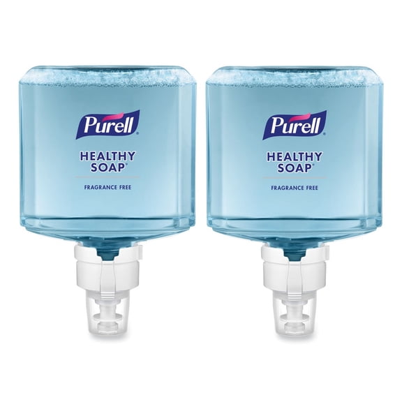 Purell Healthy Soap Gentle & Free Foaming Soap Dispenser Refill Bottle Unscented 1,200 mL 7772-02 2 Ct
