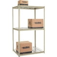 thumbnail image 2 of Global Industrial High Capacity Starter Rack 48x36x843 Level Steel Deck 1500lb Per Shelf Tan, 2 of 3
