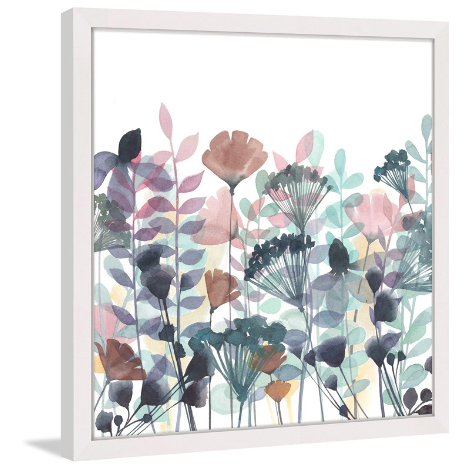 Marmont Hill "Winsome Flora II" Framed Painting Print