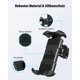 thumbnail image 5 of Soporte para teléfono para bicicleta Soporte universal para teléfono para motocicleta Mango giratorio desmontable ajustable de 360 ​​​​° para teléfono inteligente de 4,9 a 6,8 pulgadas, 5 of 5