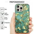 thumbnail image 7 of CoverON Art Design For Apple iPhone 15 Pro Max Phone Case, Flexible Rubber Slim TPU Cover, Almond Blossom, 7 of 7