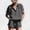 Shorts for Women Summer-Gray, variant on Guieoi Shorts for Women Plus Size Solid-Color Half-Button-Down Short-Sleeve Shirt Top with Pockets and Shorts Set,Loungewear Set Red 0 M