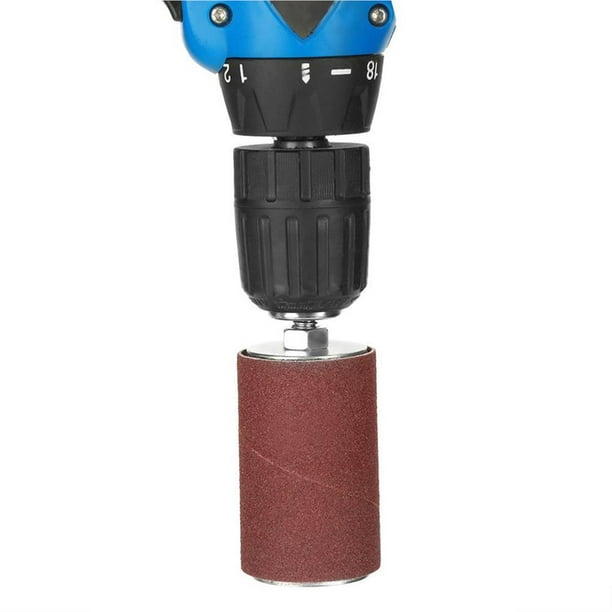 20pcs Drum Sander Kit Multifunctional with Spindle 80 120 Sleeves