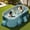 Green-89", variant on HDUTNGISN 102"Foldable Swimming Pool for Kids & Family,Non-Inflatable Pool with Metal Frame,Green