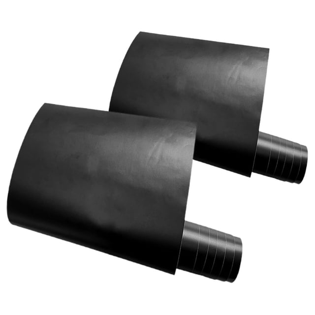 Luxshiny 2Ud Calcomanía Para Parabrisas Negro Con Protección Solar Y Mejora De Visibilidad